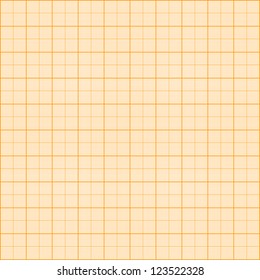 Pattern with millimeter grid (orange)
