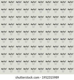 Pattern minimal design used for decorations or design of clothes,towel,wall paper or anything on you.vector design.