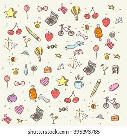 pattern of minimal objects