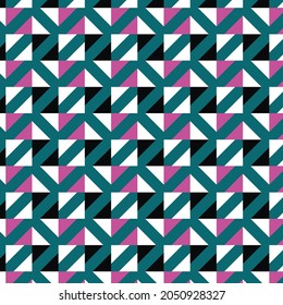 pattern minimal square green pink white black