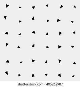 Pattern minimalist background triangle, retro vintage design vector, geometric