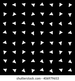 Pattern minimalist background triangle, retro vintage design vector, geometric