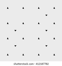 Pattern minimalist background triangle, retro vintage design vector, geometric