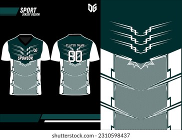 Pattern Mockup Abstract Design Sport Jersey Abstract Camouflage Sporty Design Vector
