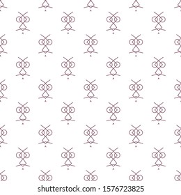 Pattern of modern design. Abstract texture background in geometric ornamental style. Vector illustration of EPS 10.