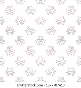 Pattern of modern design. Abstract texture background in geometric ornamental style. Vector illustration of EPS 10.