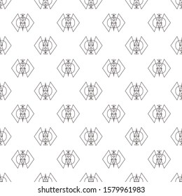 Pattern of modern design. Abstract texture background in geometric ornamental style. Vector illustration of EPS 10.