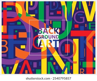 pattern with modern vector-based patterns to support artistic needs