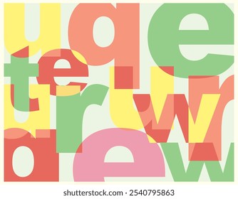 pattern with modern vector-based patterns to support artistic needs