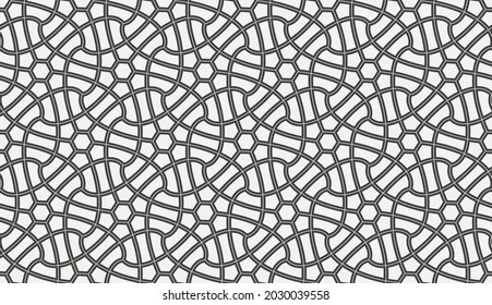Patrón con rayas redondeadas monocromáticas que forman el fondo del entramado de moda. Resumen del diseño de vectores geométricos para textil, tejido y envoltura. Elegante diseño vintage para persianas solares.