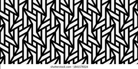 Patrón con rayas de negrita monocromáticas. Resumen del plano monocromático vectorial geométrico para textil, tejido y envoltura. Diseño elegante para la persiana solar. Fondo geométrico impecable.