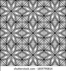 motivos de patrón ilustración geométrica sin soldadura
