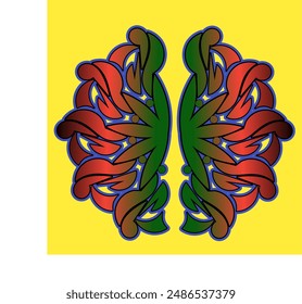 Pattern motifs ornament decoration elements design 