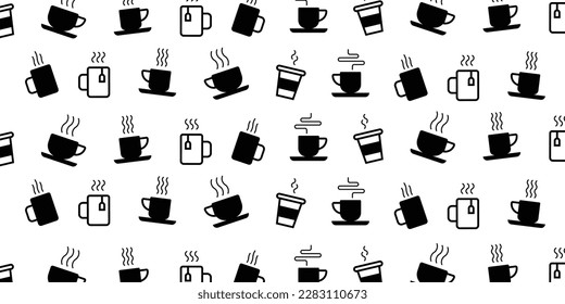 The pattern of mug background