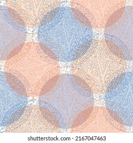 pattern multi-colored balls of different sizes on a white background  Seamless pattern of circles of olive color on a white background.