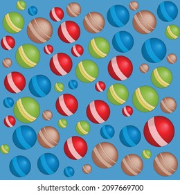 pattern from multi-colored balls on a monochrome background. cute toys for little kids pattern, design for kids