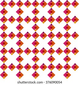 Pattern with multicolored geometric shapes. Abstract background. Business idea. Seamless pattern. Vector illustration.