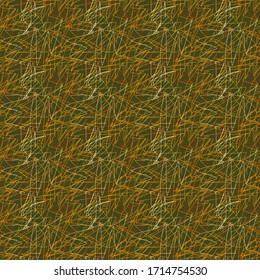Pattern of multicolored lines on a swamp background
