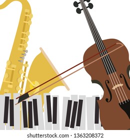 pattern musical instruments icon