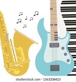 pattern musical instruments icon