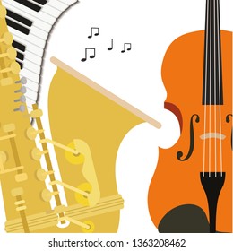 pattern musical instruments icon