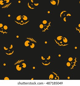 The pattern with muzzles; Day of the Dead; Halloween