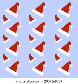 Pattern Name: "Christmas hat" The pattern is made up of geometric figures. Both square and triangle were blended out into a modern-looking native pattern. 