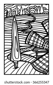 Pattern nature. Pattern fields. Pattern flowers.Pattern tree.Pattern 
mill.