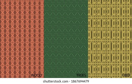 Pattern with nature geometric concept for background