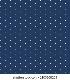 Pattern navy peony blue white dot