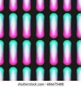 pattern neon dotted line vector