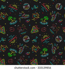 The Pattern of Neon Vegas Signs