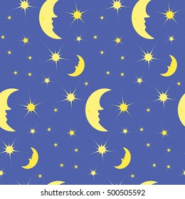 the pattern of the night sky