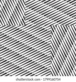 pattern with oblique black bands