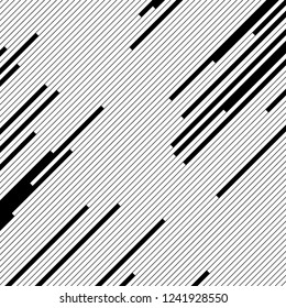 pattern with oblique black lines