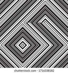 pattern with oblique black segments