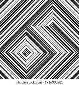 pattern with oblique black segments