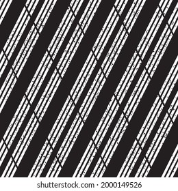 Pattern with oblique black stripes. Seamless vector illustration eps 10.