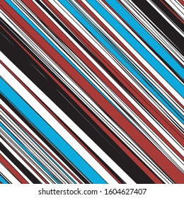 pattern with oblique colored lines