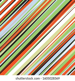 pattern with oblique colored lines