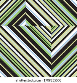 Muster mit schrägen Segmenten