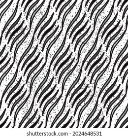 Pattern with oblique gray bands. Seamless vector illustration eps 10.