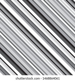 Pattern with oblique gray stripes. Modern geometric background.Vector seamless pattern.