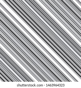 Pattern with oblique gray stripes and outline. Modern geometric background.Vector seamless pattern.