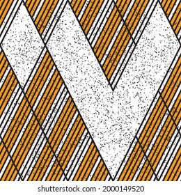 Pattern with oblique orange stripes. Seamless vector illustration eps 10.