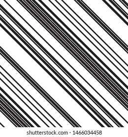 Pattern with oblique white stripes and outline. Modern geometric background.Vector seamless pattern.