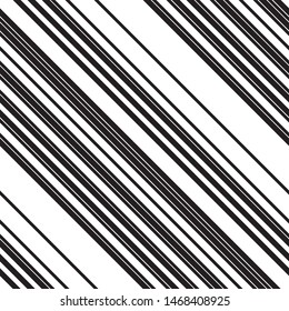 Pattern with oblique white stripes and outline. Modern geometric background.Vector seamless pattern.