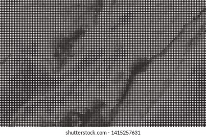 Pattern on dark backdrop. Dot texture background. Abstract monochrome drawing. Abstract halftone dotted circle pattern. Geometric circles graphics. Grey sketch vector.