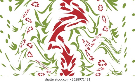 Pattern On White Background Technically You Stock Illustration
