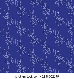 pattern one line bird draw, graphic minimal texture, modern abstract bird. Beauty fashion background.